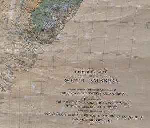 Geological Map of South Amaerica